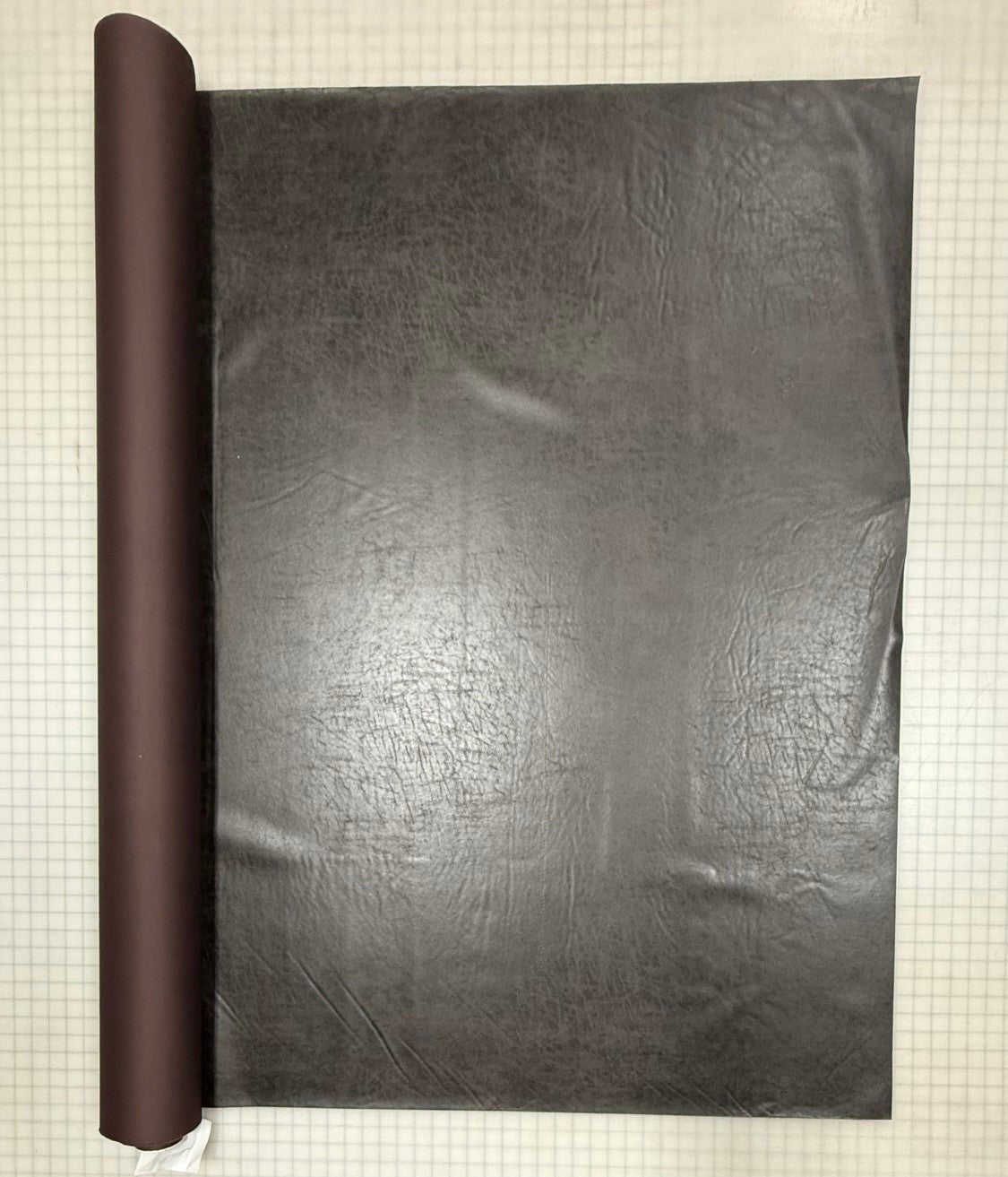 Billy the Kid Carbon Faux Leather Fabric