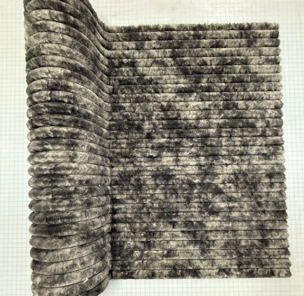 Channel Mocha Faux Fur Fabric
