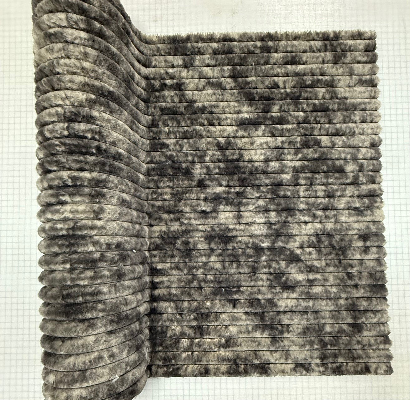 Channel Mocha Faux Fur Fabric