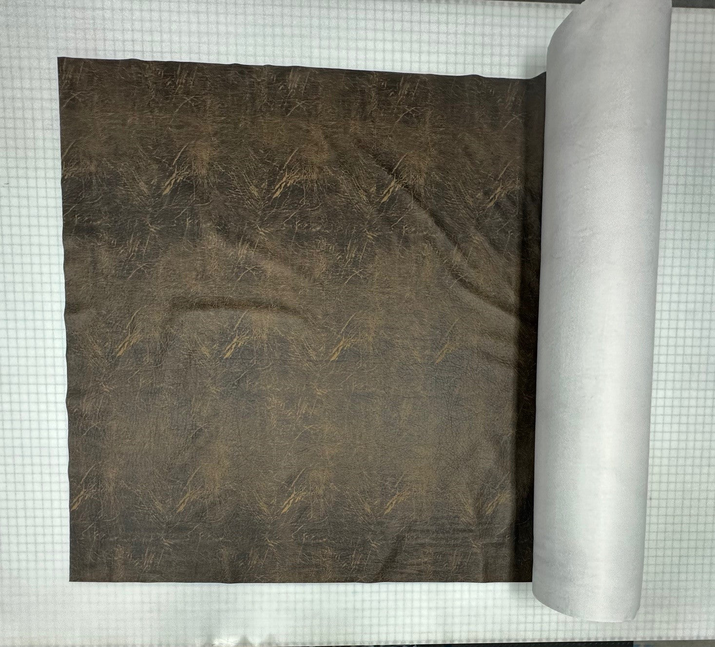 Colt Coffee Faux Leather Faux Leather Fabric