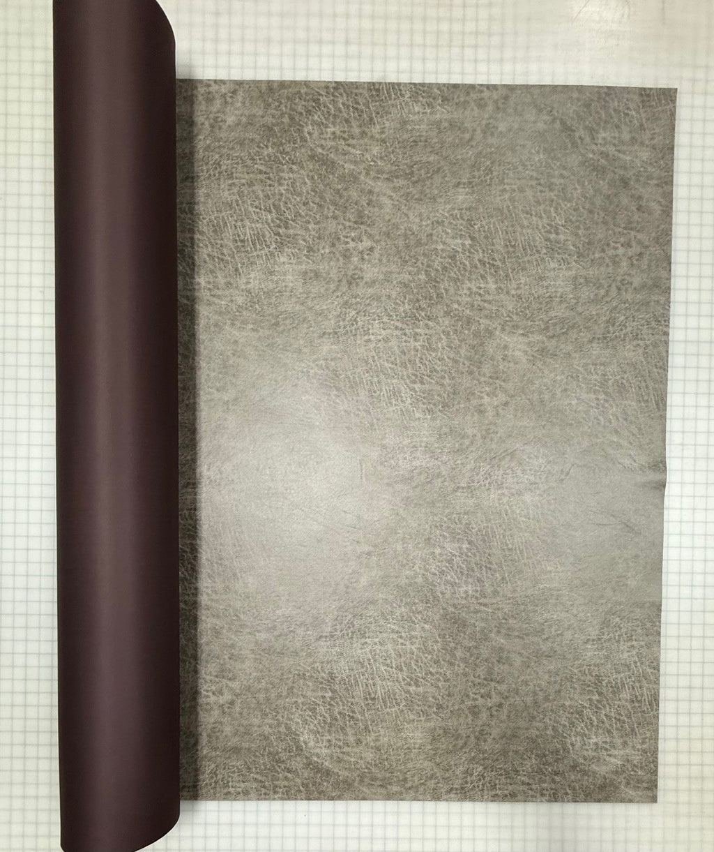 Shale Faux Leather Faux Leather Fabric
