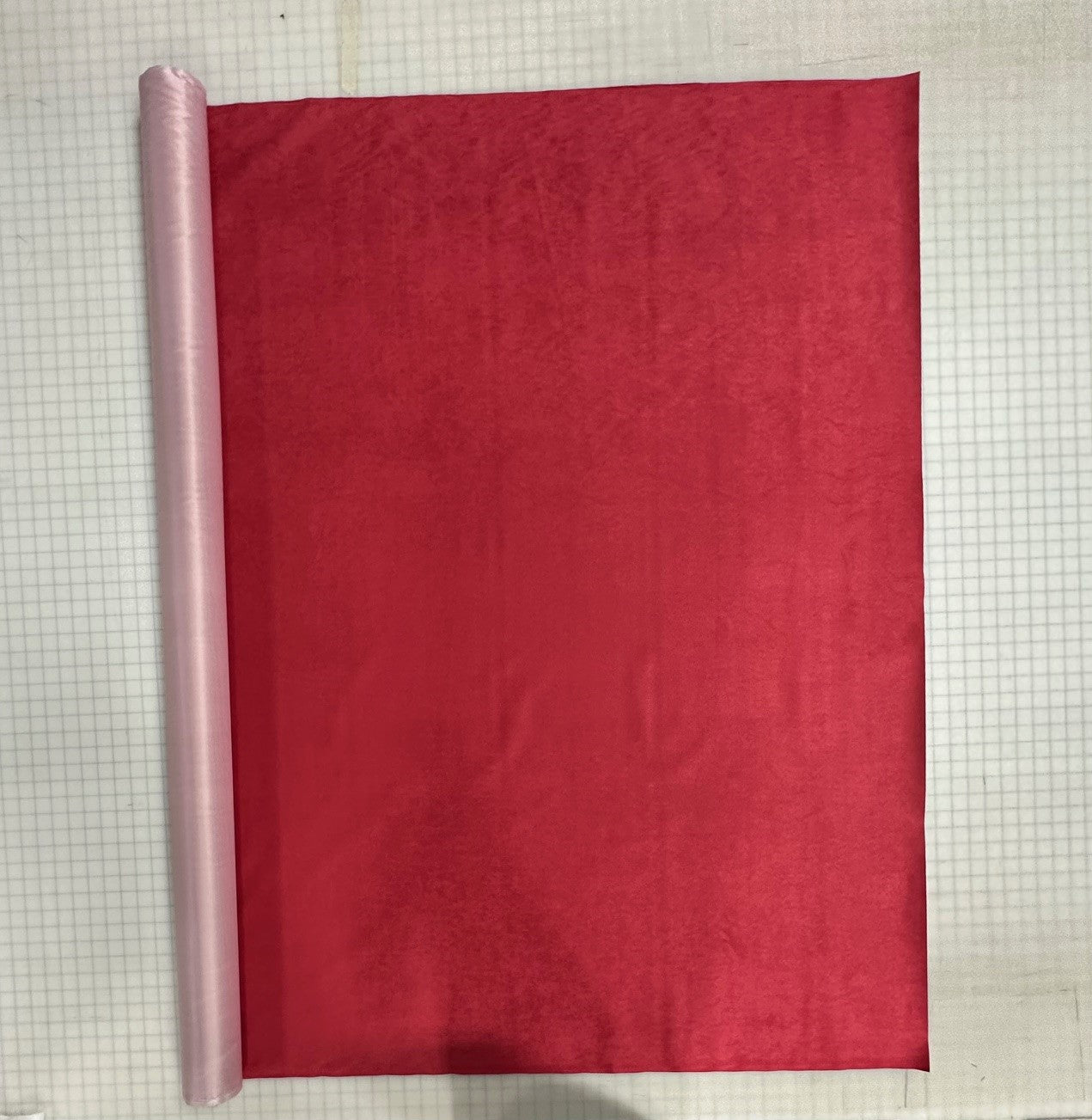 Red Suede Fabric