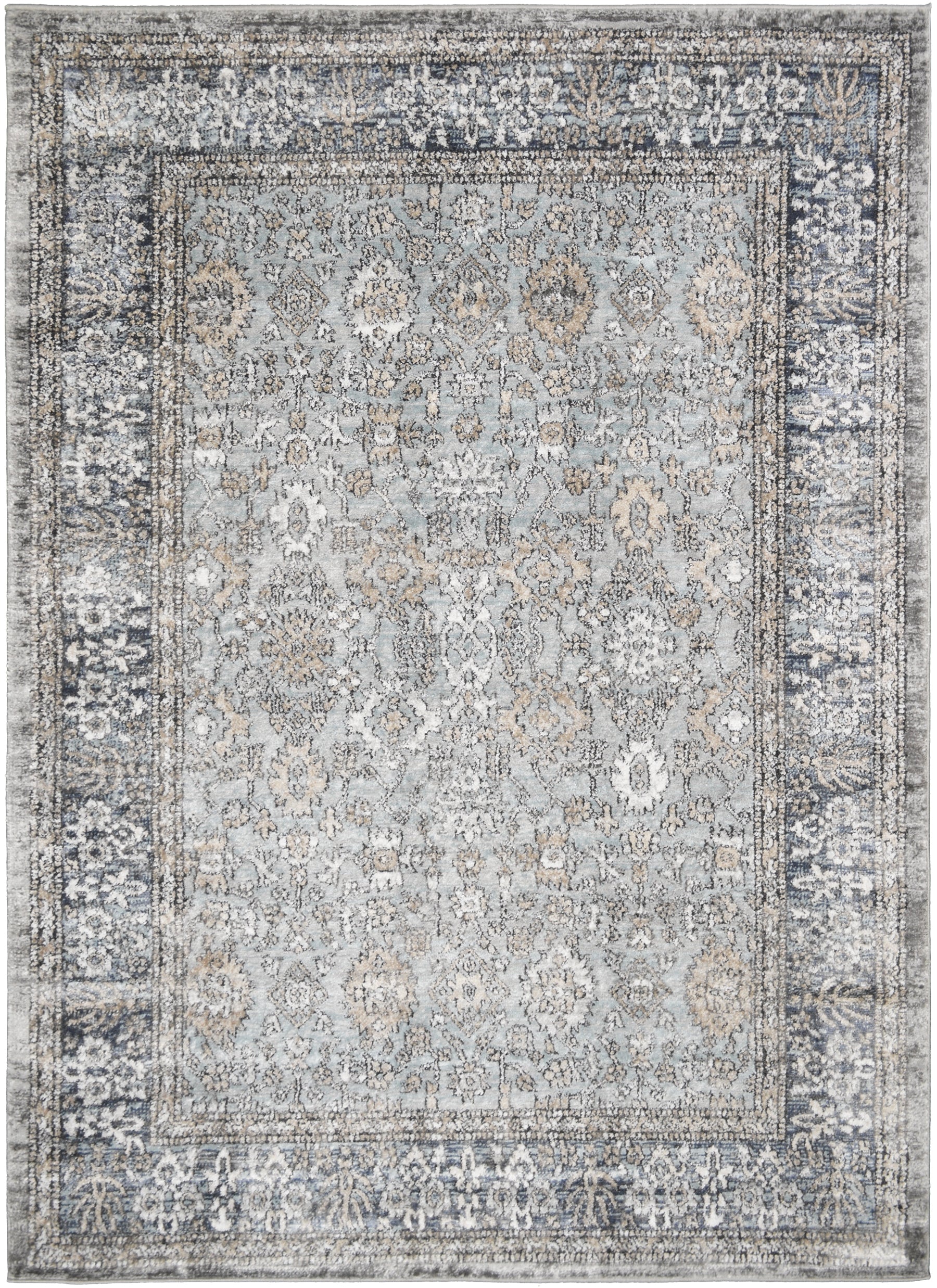Firenze Grandeur Blue Area Rug