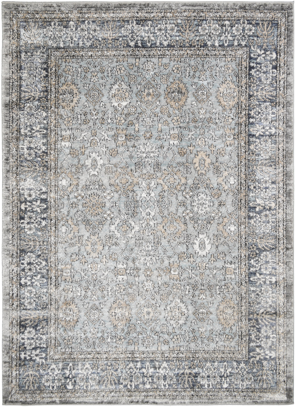 Firenze Grandeur Blue Area Rug
