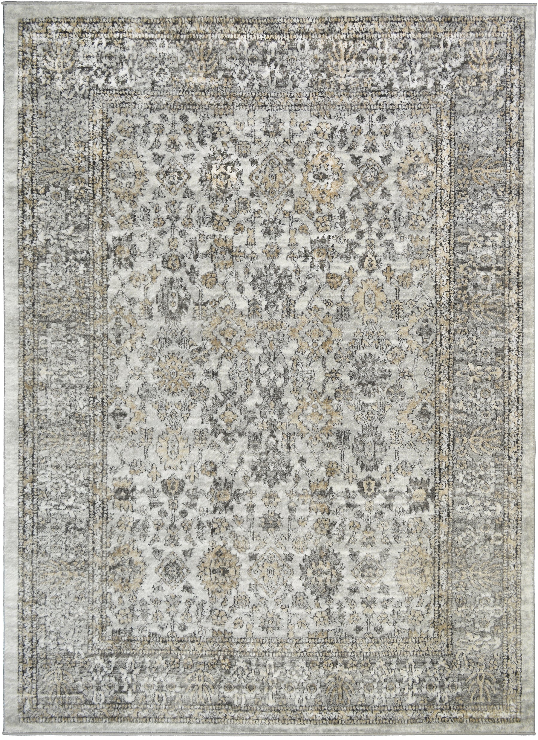 Firenze Grandeur Ivory/Gray Area Rug