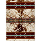 Image of an area rug, Fire Hide - True Western