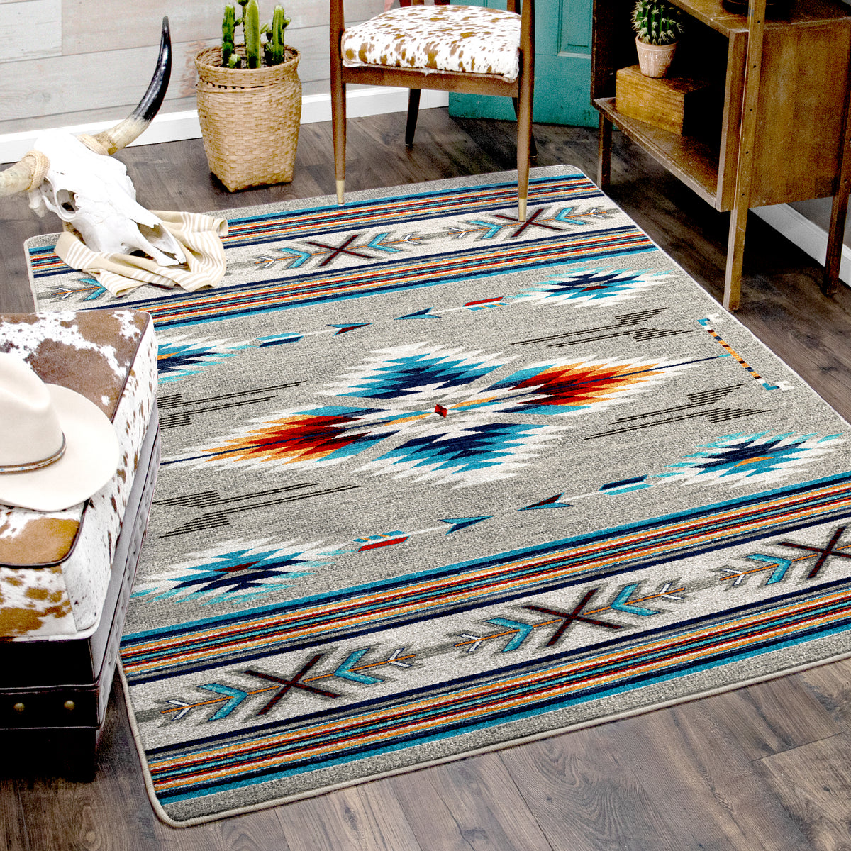 Image of an area rug, Flight Path - Americana