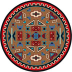 Image of an area rug, Four Rams - Bright
