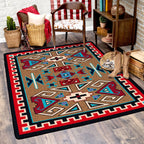 Image of an area rug, Four Rams - Bright