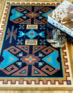 Image of an area rug, Four Rams - Copper