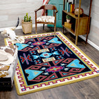 Image of an area rug, Four Rams - Copper