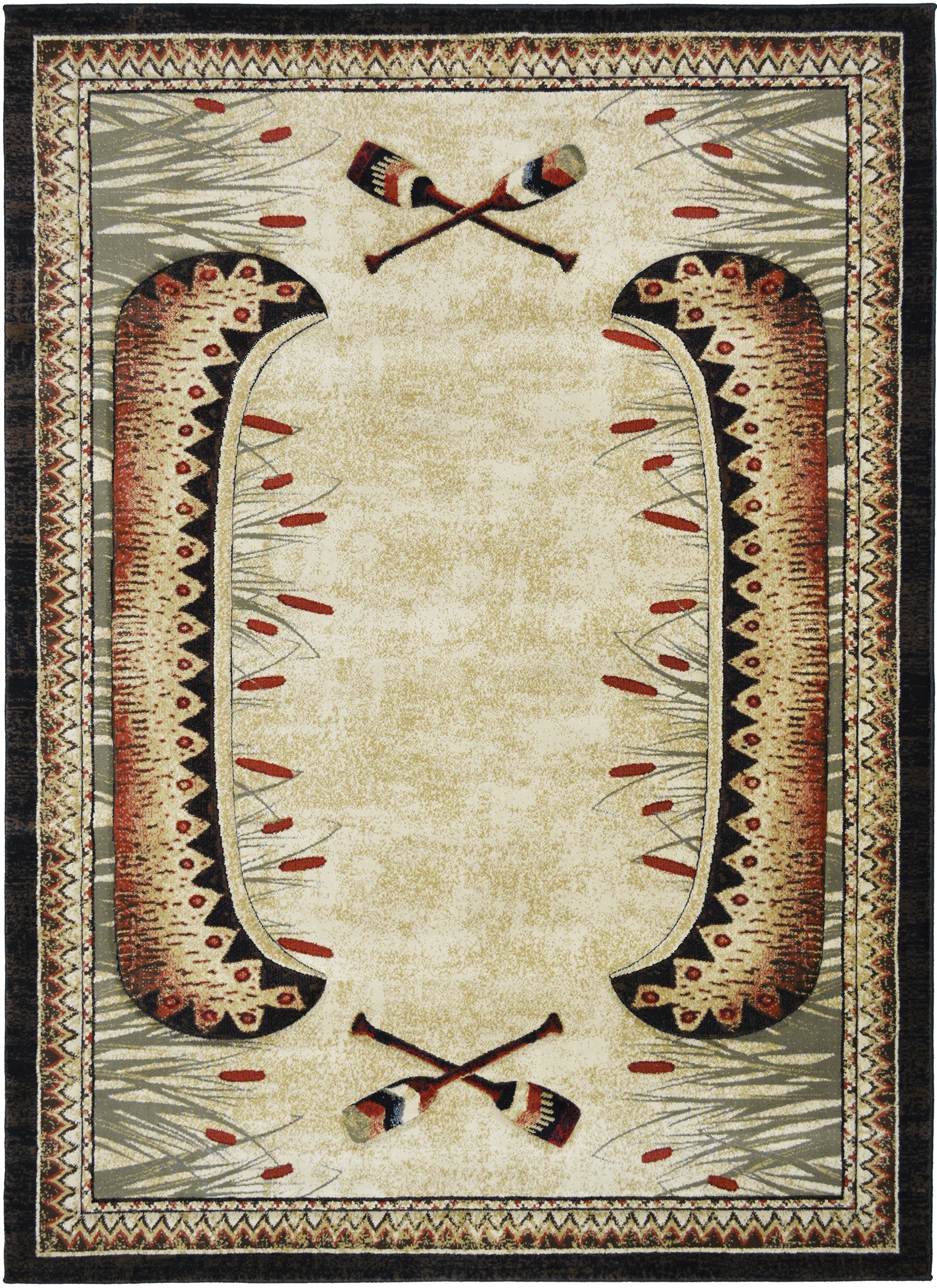 Granite Falls Moccasin Bend Multi Area Rug