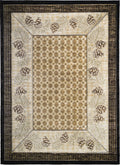 Granite Falls Fontana Brown Area Rug