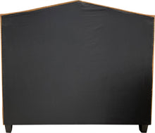 Load image into Gallery viewer, The Serengeti Bed features authentic Giraffe hide, Gator Rustic Cognac leather, and a Landman Saddle leather base. A handcrafted Western bed that blends exotic luxury with bold, natural elegance — made to be unforgettable.