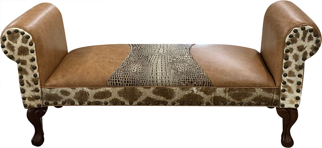 Serengeti Roll Arm Bench 60"