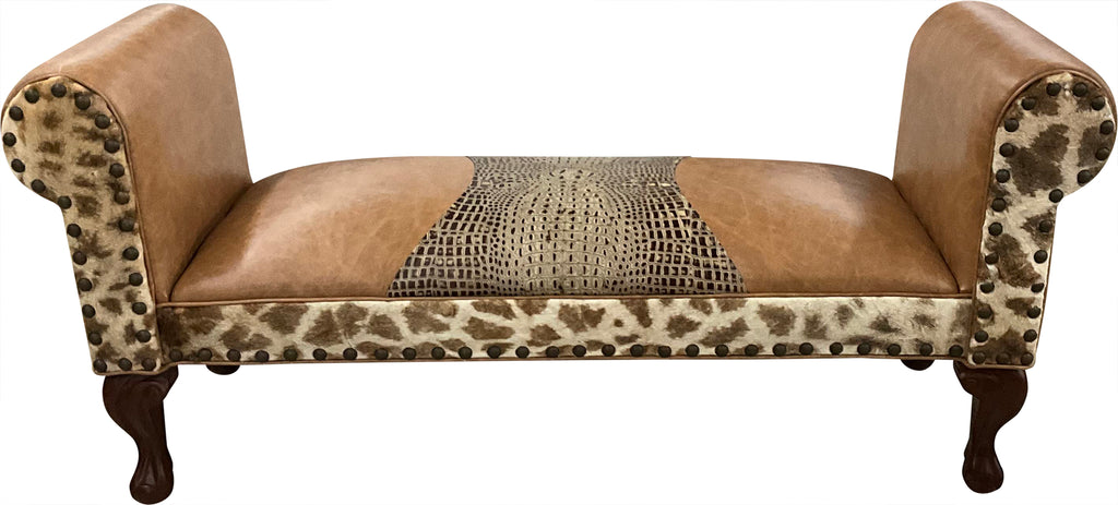 Serengeti Roll Arm Bench 60"