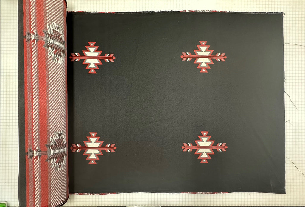 Phantom Ranch Coal Fabric