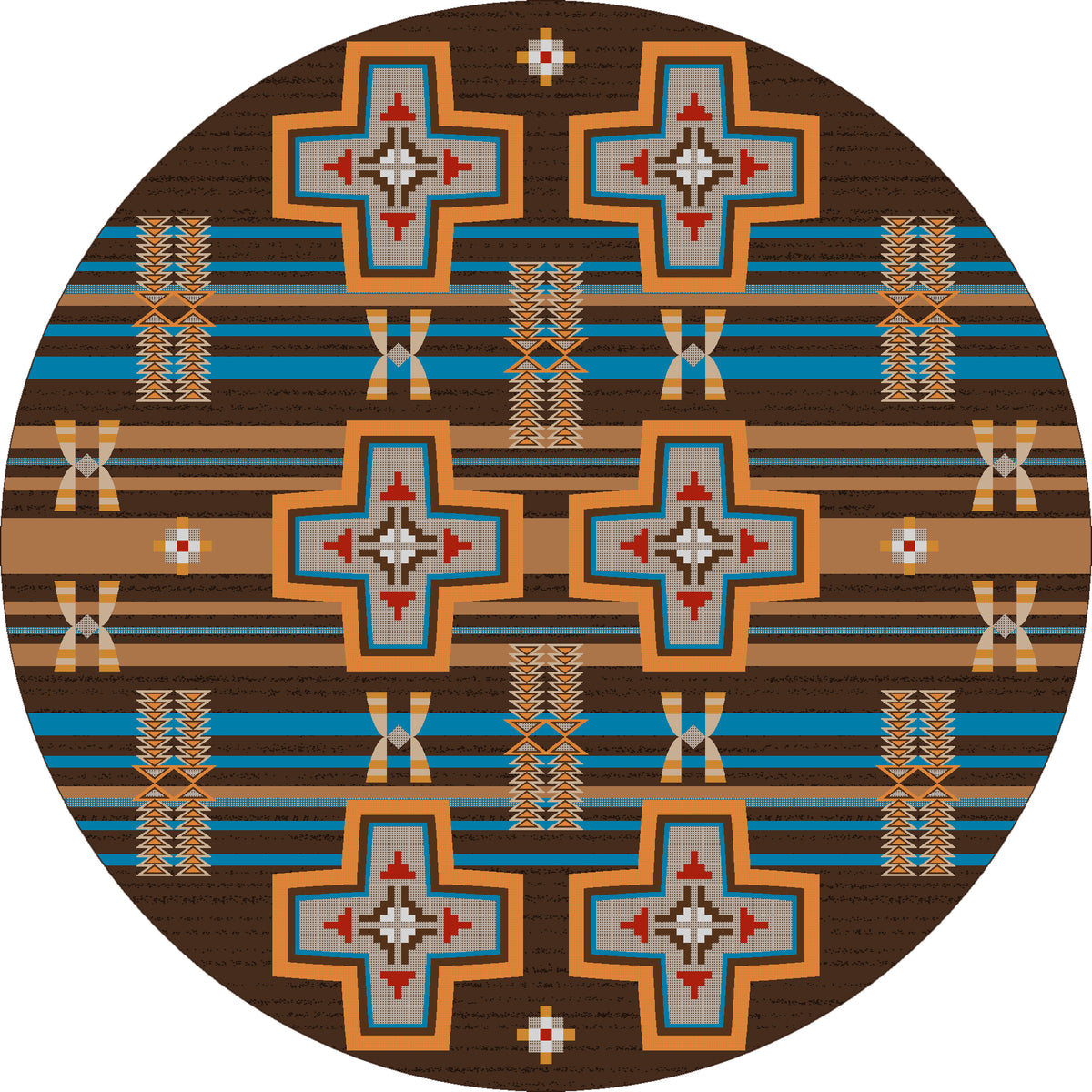 Image of an area rug, Grand River - Desert Rust