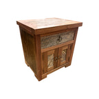Grapevine 2 Door 1 Drawer Side Table