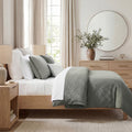Cotton Voile Blanket Set - Sage