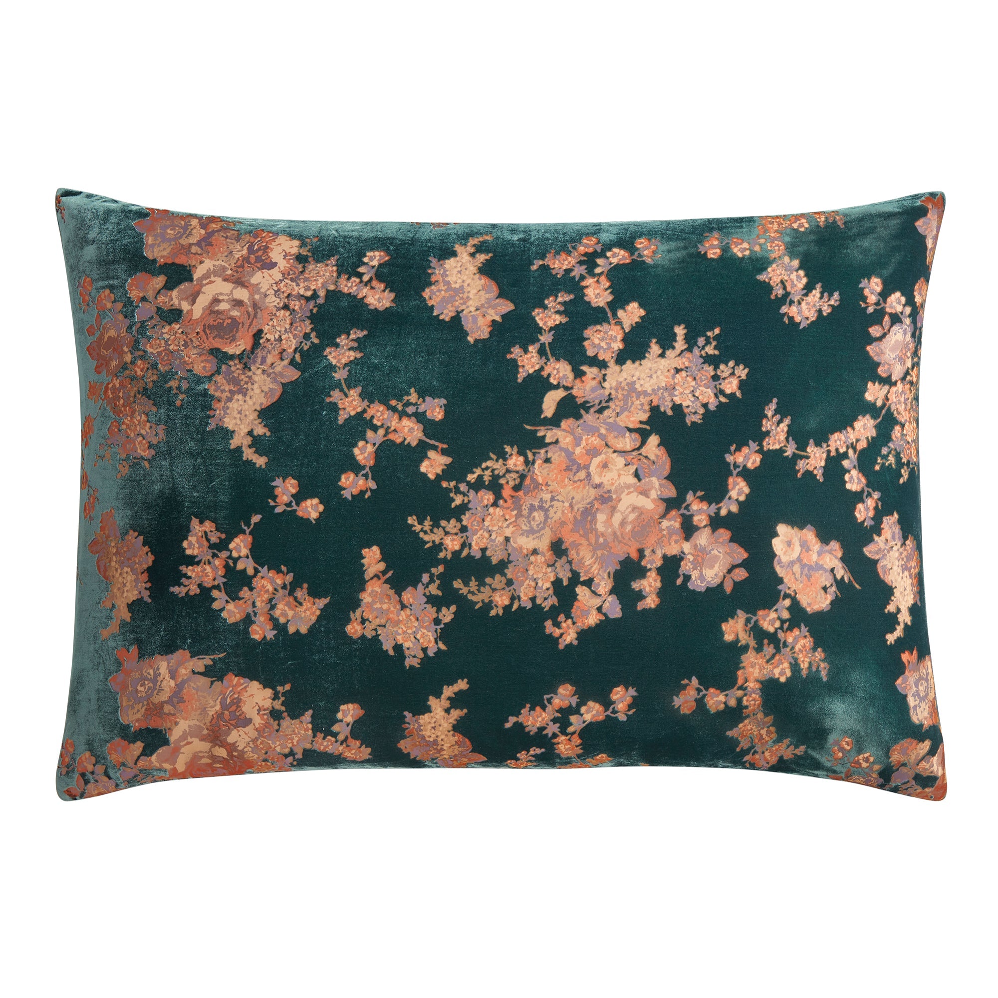 Josephine Burnout Faux Silk Velvet Dutch Euro Pillow Pillow