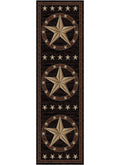Hearthside Western Star Ebony Area Rug