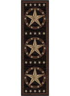 Hearthside Western Star Ebony Area Rug