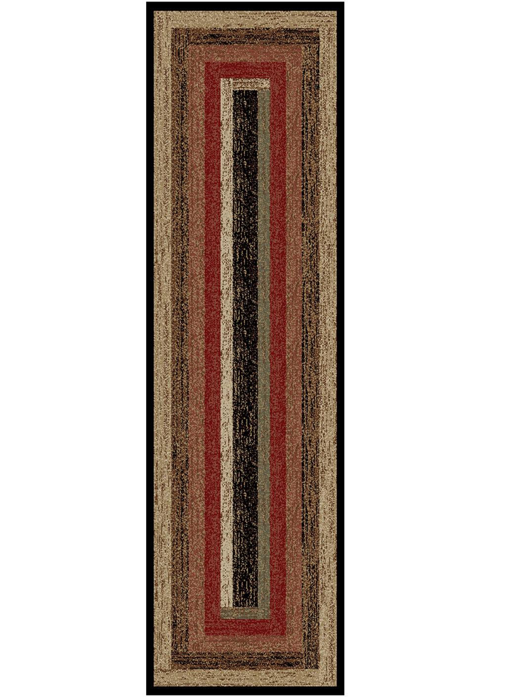 Hearthside Rustic Panel Multi Area Rug