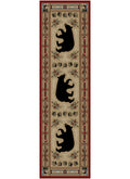 Hearthside Woodlands Bear Area Rug
