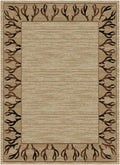 Hearthside Antler Beige Area Rug