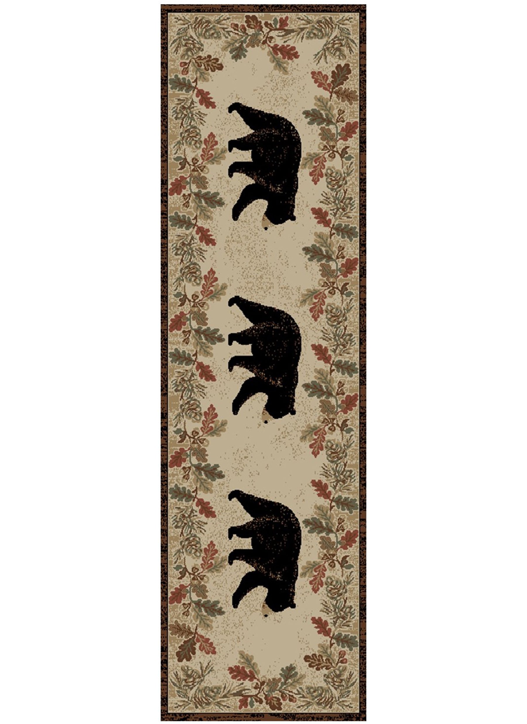 Hearthside Hidden Haven Brown Area Rug