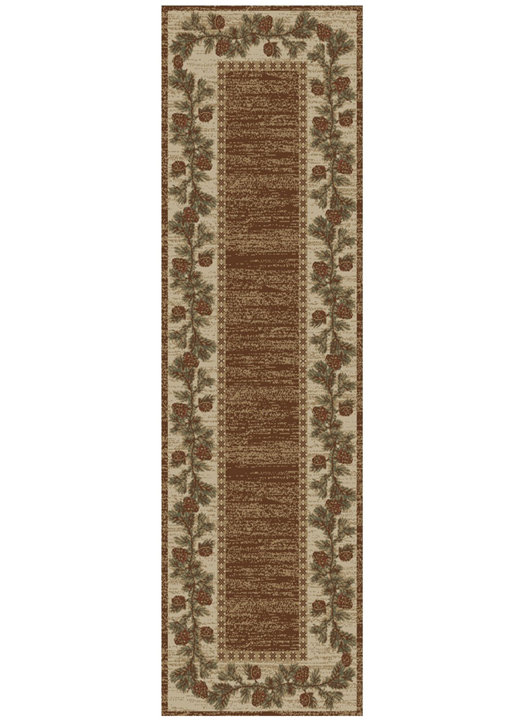 Hearthside Mountain View Brown Area Rug