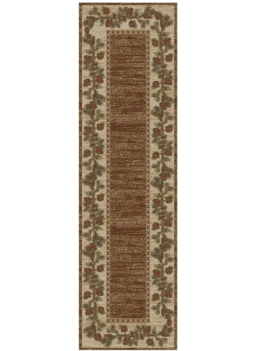 Hearthside Mountain View Brown Runner – Great Blue Heron Furniture