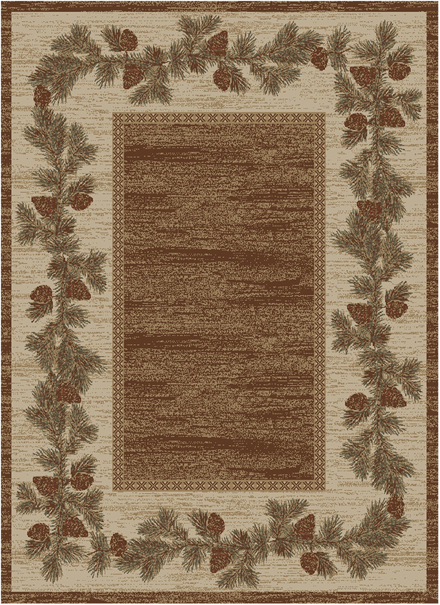 Hearthside Mountain View Brown Area Rug