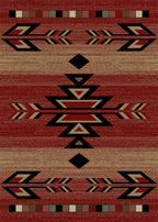 Hearthside Rio Grande Red Area Rug