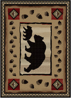 Hearthside Take The Lead Brown Area Rug