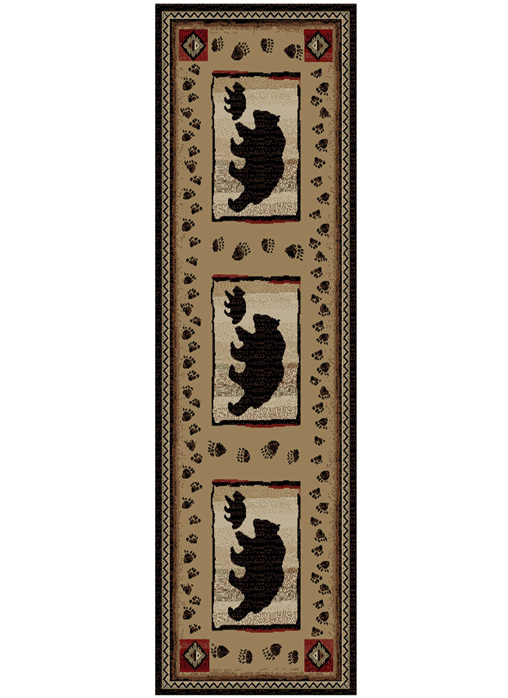Hearthside Take The Lead Brown Area Rug