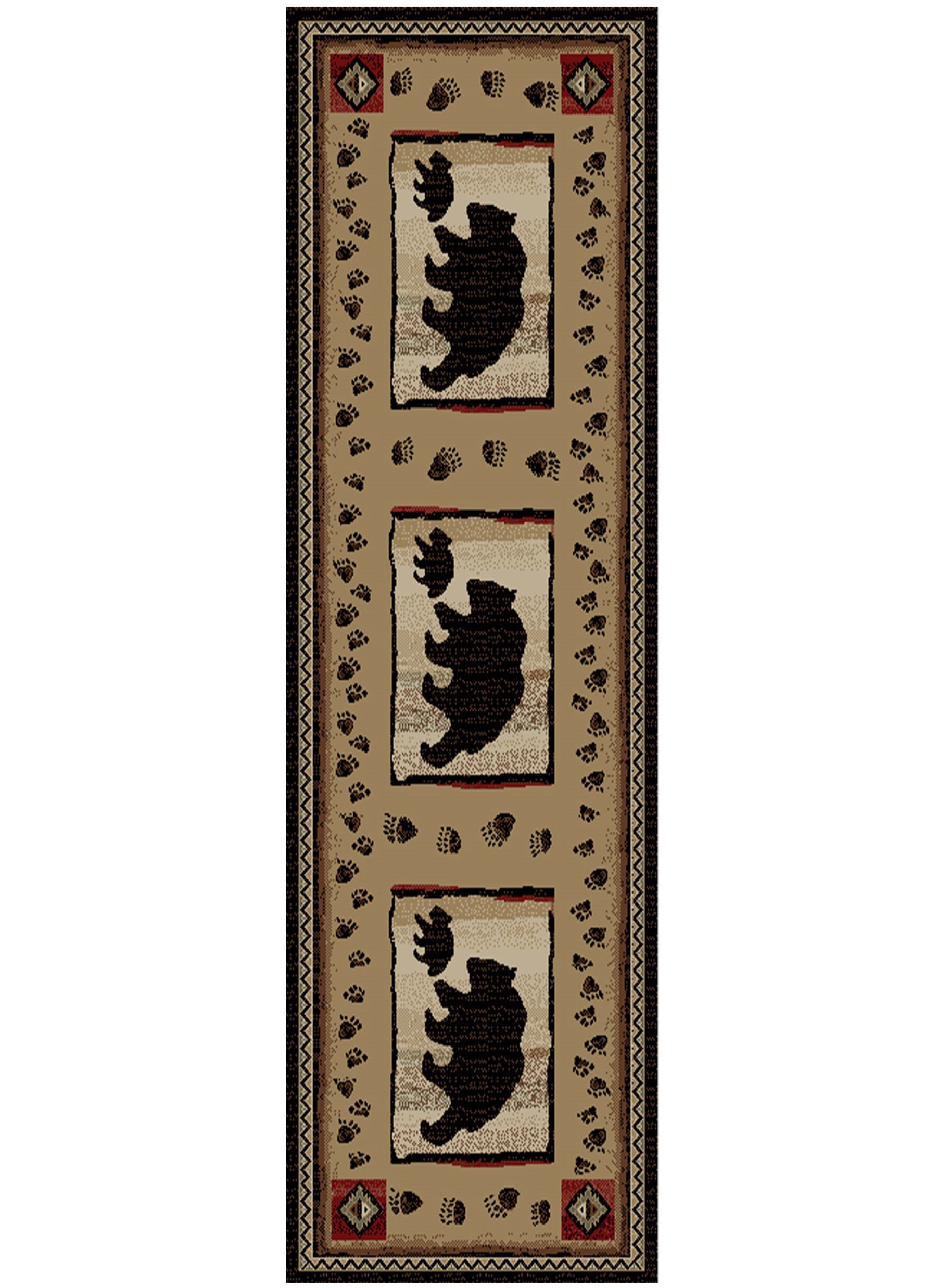 Hearthside Take The Lead Brown Area Rug