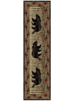 Hearthside Shady Branch Brown Area Rug