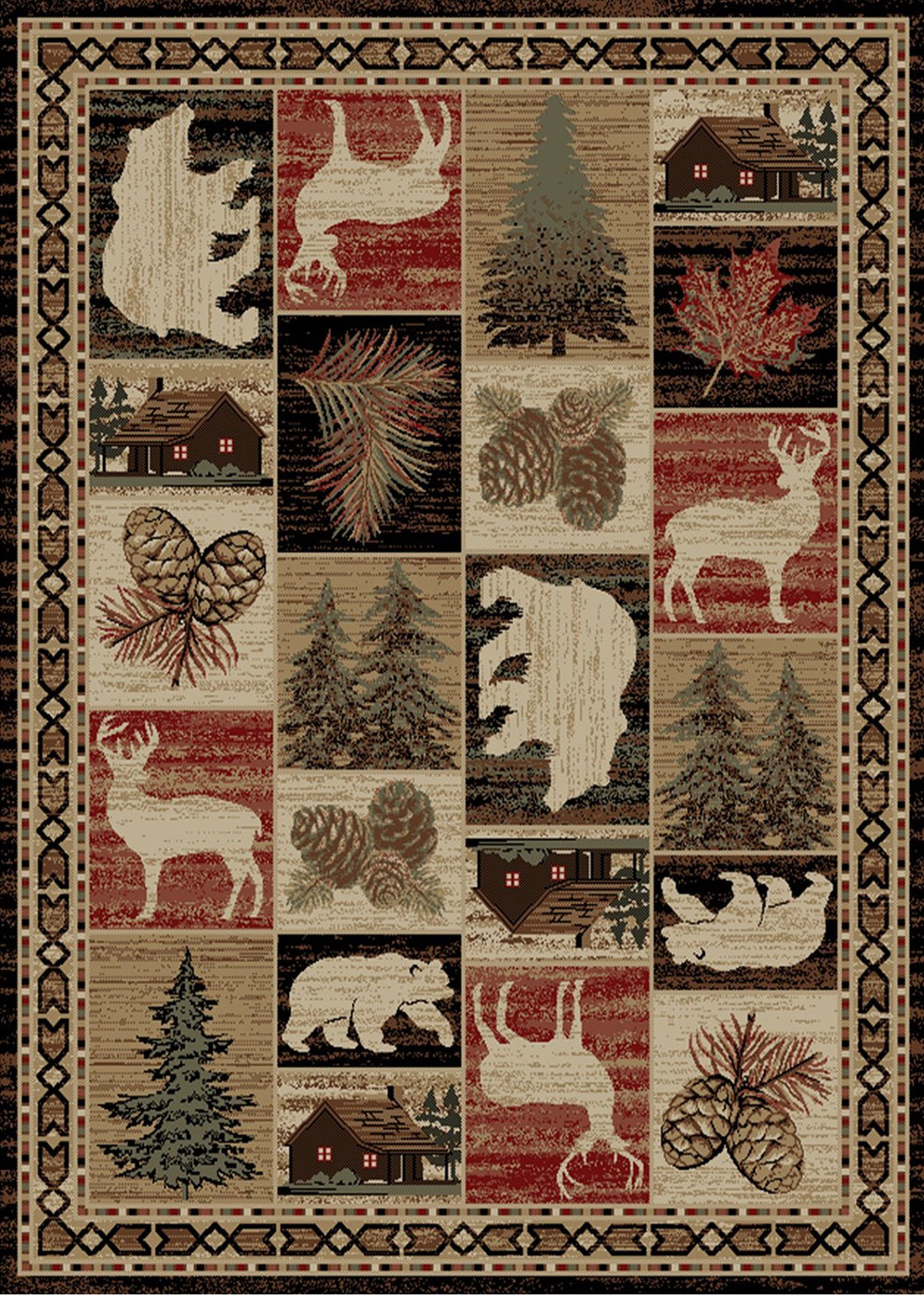 Hearthside Hillside Bluff Multi Area Rug
