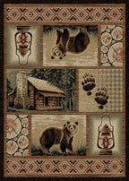 Hearthside Cabin Hideaway Area Rug