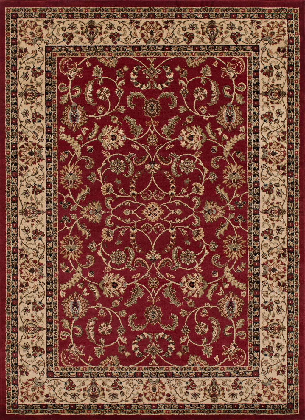 Hometown Classic Keshan Claret Area Rug