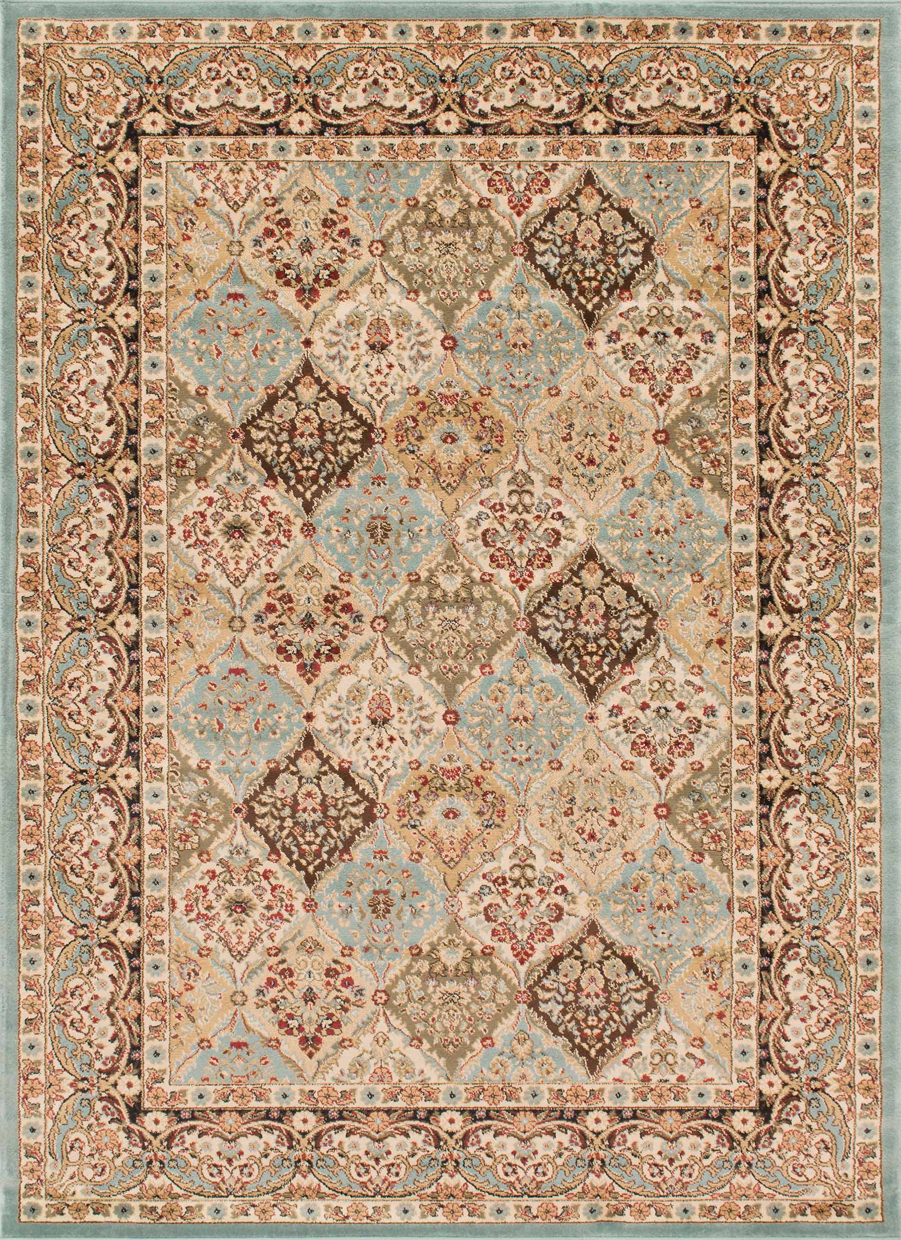 Hometown Panel Kerman Cloude Area Rug