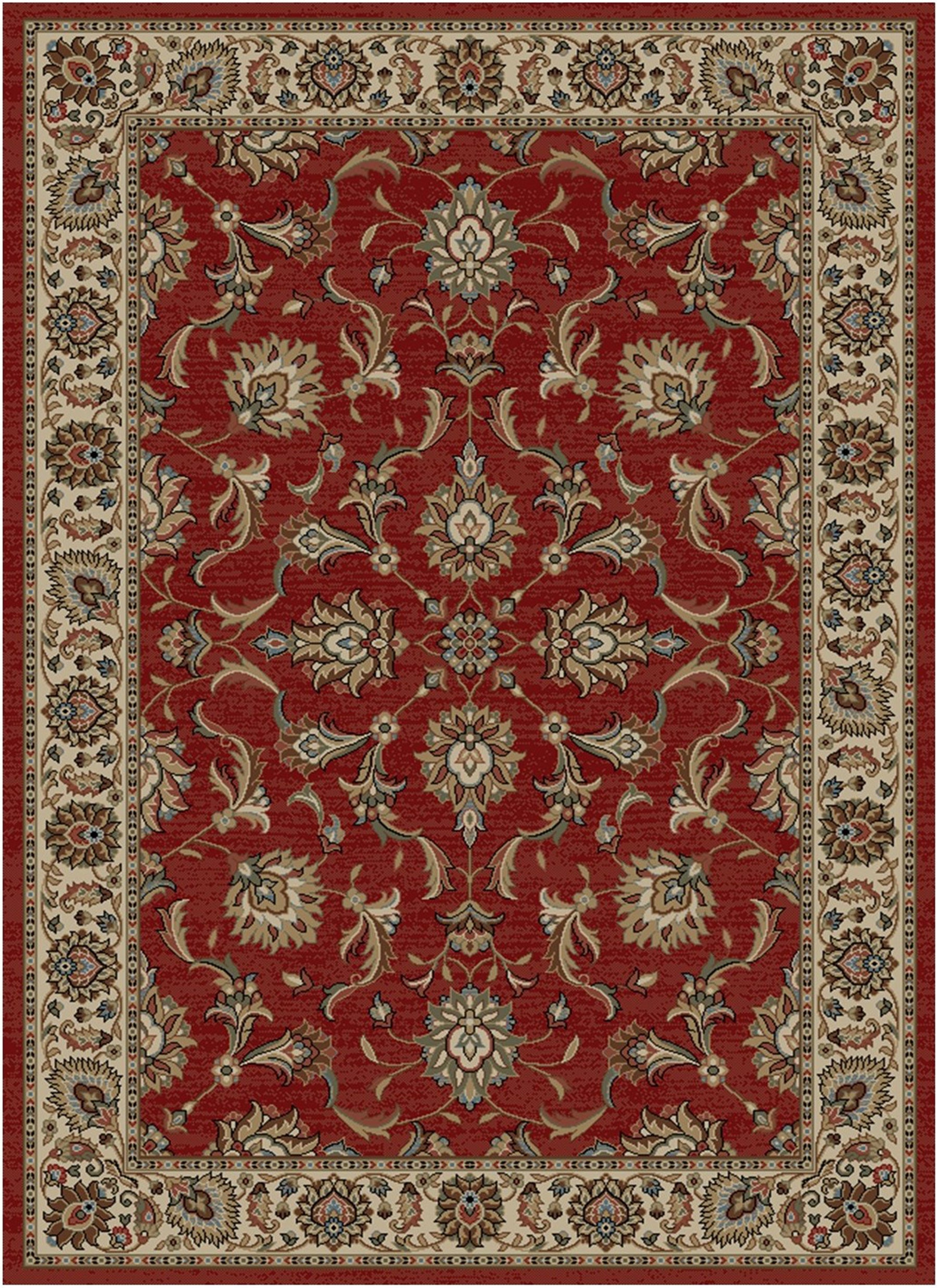 Hometown Ambassador Claret Area Rug