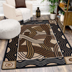 Image of an area rug, Hand Coiled - Natural
