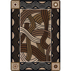 Image of an area rug, Hand Coiled - Natural