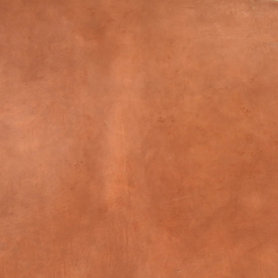 Flat leather material swatch