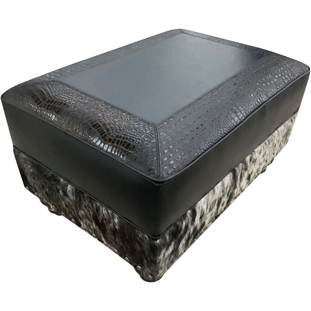 Starry Night Ottoman - 34" x 24"