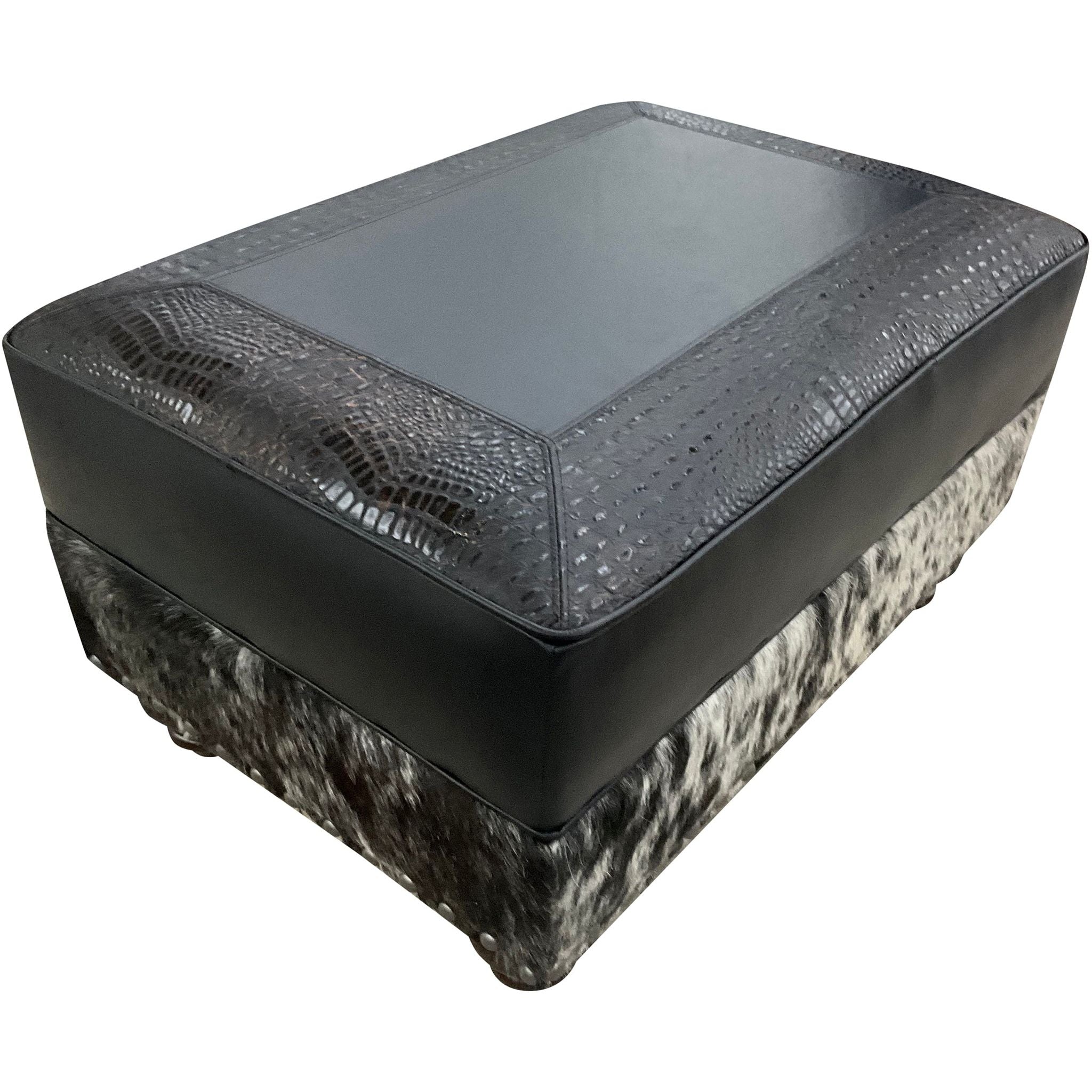 Starry Night Ottoman - 34" x 24"