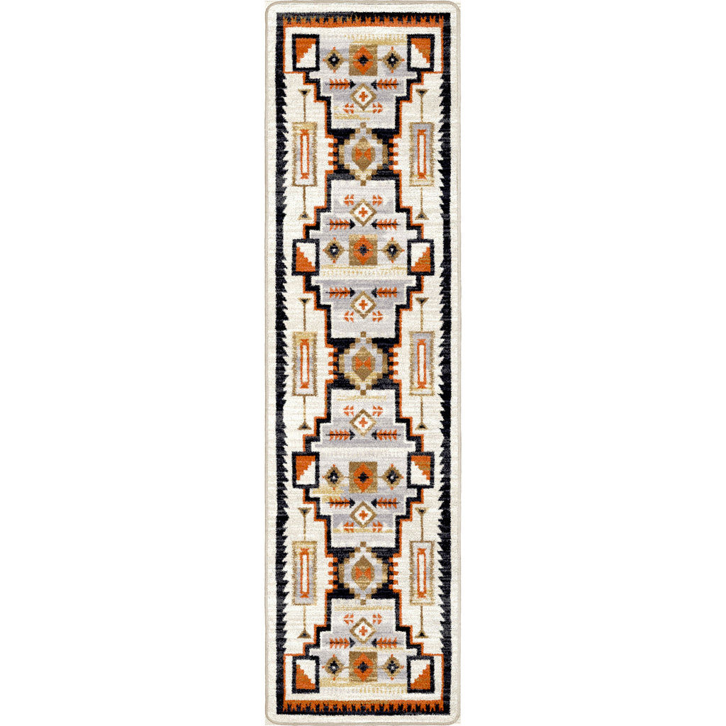 Image of an area rug, Head Winds - Coral